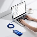 Miniatyrbilde 9 av 11: Baseus Crystal Shine cable USB-C to Lightning, 20W, PD, 2m (blue)