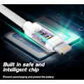 Pikkukuva 4 / 4: Swissten Datový Kabel Textile Usb / Lightning Mfi 2,0 M Černý