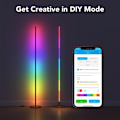 Miniatyrbillede 5 af 8: Govee LED Floor Lamp Smart floor lighting Wi-Fi/Bluetooth