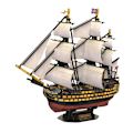 Miniatyrbillede 3 af 3: CUBICFUN 3D puzzle HMS Victory