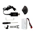 Miniatyrbillede 9 af 11: Motorboat R/C 2.4G Red 35 KM/H