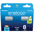 Miniatyrbillede 1 af 4: Rechargeable batteries PANASONIC ENELOOP AA 2000 mAh 8 szt (BK-3MCDE/8HH)