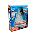 Miniatyrbillede 7 af 7: Remote Controlled Sailboat 50 cm Remote Controlled Rudder 27 Mhz 15 km/h Red