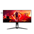 Miniatyrbilde 1 av 10: AOC AG405UXC | IPS | WQHD | 21:9 | 144 Hz | 1 ms | 3440 x 1440 pixels | 350 cd/m² | HDMI ports quantity 2 | Black