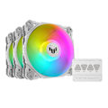 Miniatyrbillede 3 af 8: ASUS TUF GAMING TF120 ARGB WHITE EDITION 3IN1 Air cooler 12 cm 3 pc(s)