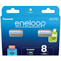 Miniatyrbillede 1 af 4: Rechargeable batteries PANASONIC ENELOOP AAA 800 mAh 8 szt (BK-4MCDE/8HH)