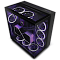Miniatyrbild 1 av 5: NZXT H9 Elite Midi Tower Black