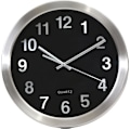 Miniatyrbilde 4 av 4: Platinet wall clock October (43634)