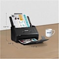 Miniatyrbilde 3 av 4: Scanner Portabil  EPSON ES-500WII, A4, Viteza de scanare duplex: 35ppm, Optiuni: , Conectivitate:USB|WiFi, Scanare ambele fete:Da, ADF:100coli(Timbru