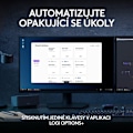 Miniatyrbild 8 av 8: Logitech MX Keys S Advanced Wireless Illuminated Keyboard - CZ/SK - GRAPHITE