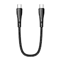Miniatyrbillede 2 af 4: USB-C to USB-C cable Mcdodo CA-7640, PD 60W, 0.2m (black)