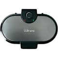 Miniatyrbilde 3 av 7: Tristar | Waffle maker | WF-2120 | 1200 W | Number of pastry 10 | Heart shaped | Black