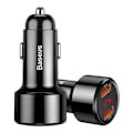 Miniatyrbilde 4 av 8: Baseus Magic Car Charger 2x USB / QC /  3.0 / 45W