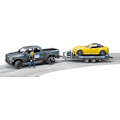 Miniatyrbild 2 av 3: BRUDER RAM 2500 Power Wagon with Trailer, 02504