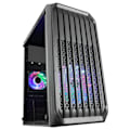 Miniatyrbillede 1 af 8: Mars Gaming MC-S2 PC Case mATX / FRGB / Window / MESH