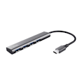 Miniatyrbillede 1 af 6: USB hubs Tust Halyx 4 PORT USB-C
