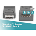 Pikkukuva 6 / 6: Digitus | DisplayPort to HDMI adapter | HDMI | DisplayPort | DP to HDMI