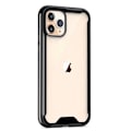 Pikkukuva 2 / 3: Mocco Acrylic Air Case Silicone Case for Apple iPhone 11 Pro Transparent-Black