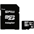 Miniatyrbild 1 av 8: Silicon Power memory card microSDHC 16GB Elite + adapter