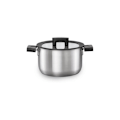 Miniatyrbillede 1 af 4: FS. POT WITH LID 3.5L HARD FACE STEE L