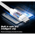 Miniatyrbillede 2 af 6: Swissten Datový Kabel Textile Usb / Usb-C 2,0 M Černý