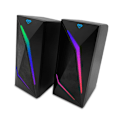 Pikkukuva 1 / 5: Głośniki COBRA PRO URION 2.0 MT3172 Gamingowe/Line-in/Bluetooth 5.0/RGB/Moduł sterujący/Jack 3,5/USB/RMS 8W/PMPO 320W
