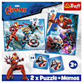 Miniatyrbild 2 av 5: TREFL AVENGERS Puzzle Set 30+48+M24