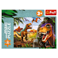 Miniatyrbillede 8 af 11: TREFL mini maxi puzzle Dinosaurs 20 pcs
