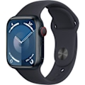Miniatyrbillede 3 af 3: Apple Watch 9 GPS + Cellular 41mm Sport Band M/L, midnight (MRHT3ET/A)