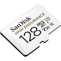 Miniatyrbillede 1 af 3: SanDisk High Endurance 128 GB MicroSDXC UHS-I Class 10
