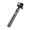 Pikkukuva 1 / 5: TELESIN 2nd gen remote selfie stick w. tripod (130cm) TE-RCSS-003