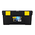 Miniatyrbillede 2 af 6: Plastic Tool Box Deli Tools EDL432417, 15'' (yellow)