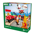 Miniatyrbilde 4 av 4: BRIO RAILWAY firefighter set, 33815000