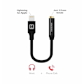 Miniatyrbillede 1 af 4: Swissten Lightning to Jack 3.5mm Audio Adapter for iPhone and iPad 15 cm