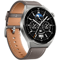 Miniatyrbillede 5 af 5: WATCH | GT 3 Pro | Smart watch | GPS (satellite) | AMOLED | Touchscreen | Activity monitoring 24/7 | Waterproof | Bluetooth | Titanium Case with Gray
