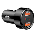 Miniatyrbilde 2 av 8: Baseus Magic Car Charger 2x USB / QC /  3.0 / 45W