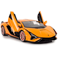 Pikkukuva 2 / 10: Car R/C Lamborghini Sian FKP 37 Rastar 1:14 Pilot Orange