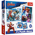 Miniatyrbild 3 av 5: TREFL AVENGERS Puzzle Set 30+48+M24