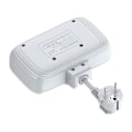 Pikkukuva 4 / 9: Power strip with 2 AC sockets, 3x USB, USB-C, LDNIO SE2435, 2500W (white)