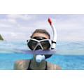 Miniatyrbillede 6 af 7: Diving Set White Mask Snorkel Bestway 24069