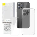Miniatyrbild 8 av 10: Transparent Case and Tempered Glass set Baseus Corning for iPhone 12 Pro