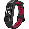 Pikkukuva 3 / 3: Tech-Protect watch strap Armour Xiaomi Mi Band 5/6, black/red