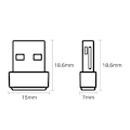 Miniatyrbillede 4 af 5: TP-Link Archer T2U Nano WLAN 433 Mbit/s