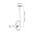 Miniatyrbild 3 av 7: Neomounts FPMA-C050 bracket - full-motion - for LCD display - black