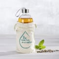 Pikkukuva 7 / 10: Xavax To Go Glass Bottle, 1l, with Protective Sleeve, Loop, for Carbonated & Hot/Cold