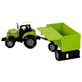 Pikkukuva 2 / 5: Farm Tractor with Trailer Lights Sounds Green