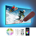 Pikkukuva 1 / 5: Govee RGB Bluetooth LED Backlight For TVs 46-60 Inches Smart strip light White
