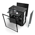 Miniatyrbild 5 av 6: Montech AIR 100 ARGB, Micro-ATX, Tempered Glass - black