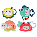 Pikkukuva 2 / 3: Baby Rattles Set of 4 Pieces Tortoise Fish Sea Animals Teether