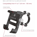 Pikkukuva 1 / 7: Swissten BM1 Bike holder For Mobile 4-7"
